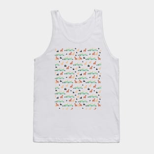 Vintage Spring Alpaca Garden Tank Top